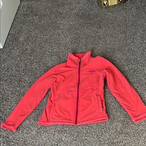 The North Face Pink Fleece Jacket Athletic Casual Wear